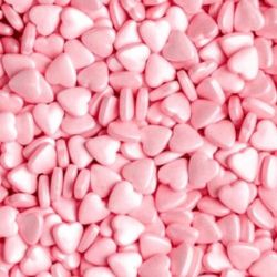 Candy Pop Pink Pearl Hearts