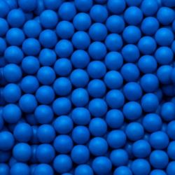 7mm Arctic Matt Blue Balls Pearls Sprinkles